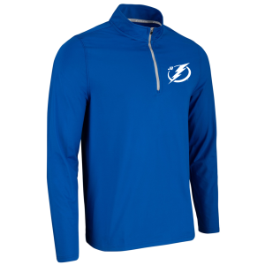 Jr. Lightning performance quarter-zip hoodie, royal