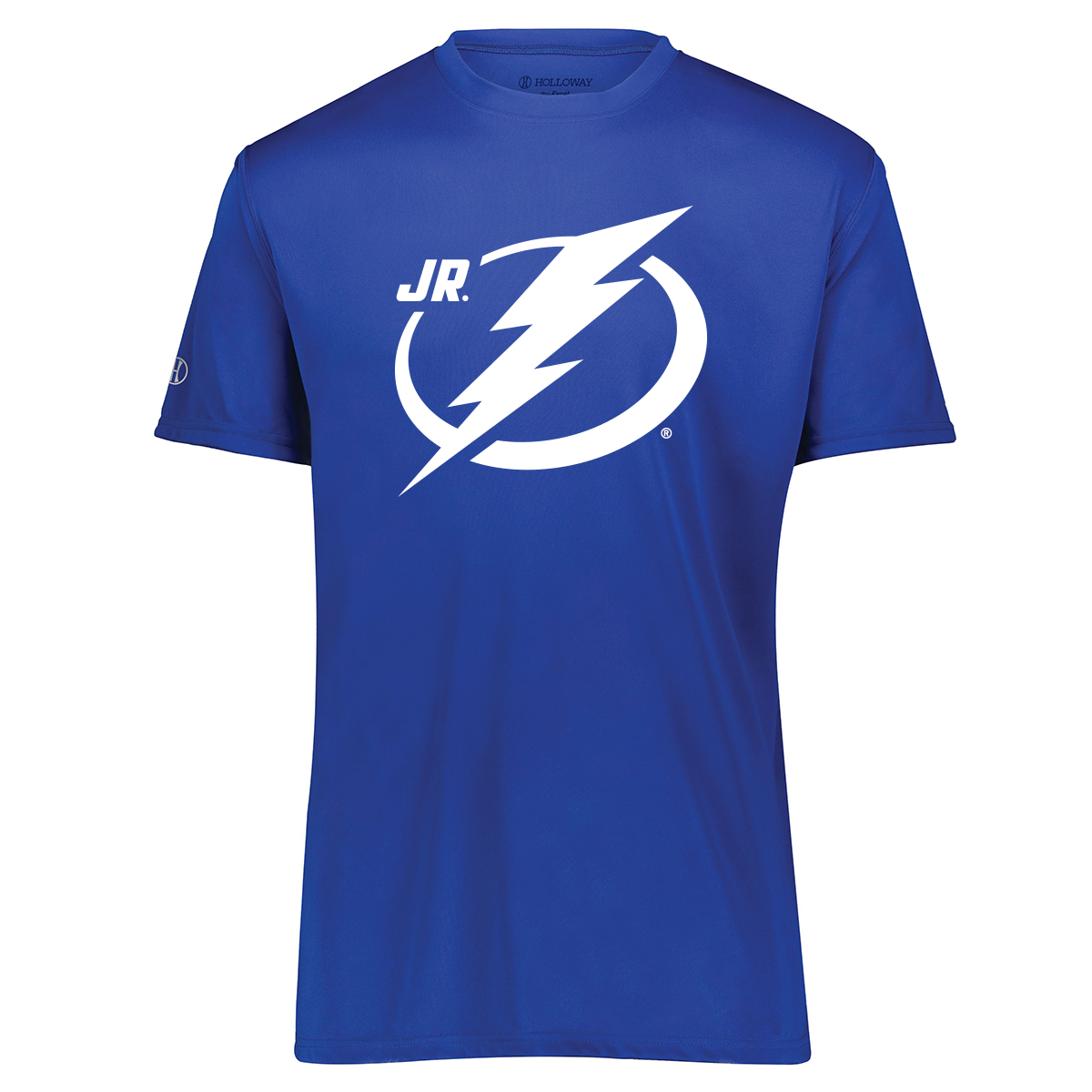 Jr. Lightning performance tee, royal