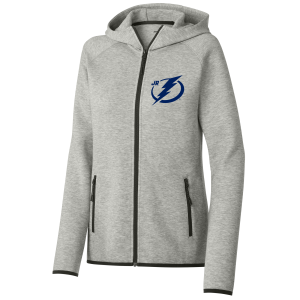 Jr. Lightning Women's Full Zip Hoodie, athletic heather